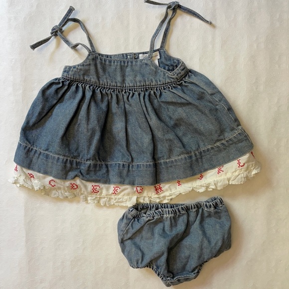 Ralph Lauren Baby Blue Jean Alphabet Set - Picture 5 of 9